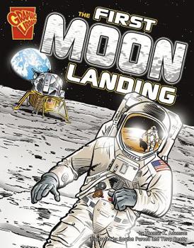 Paperback The First Moon Landing Book