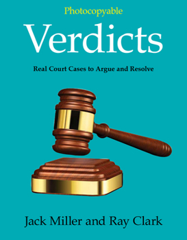 Paperback Verdicts: Real Court Cases to Argue and Resolve Book