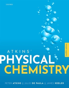 Paperback Atkins' Physical Chemistry Book