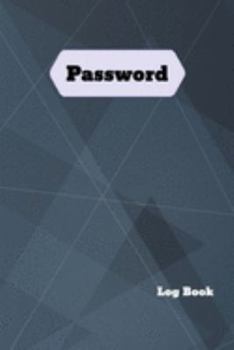 Paperback Password Log Book: Internet password organizer, Password log book, Keep track of usernames, Passwords, web addresses in one easy (Black D Book