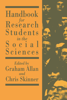 Paperback Handbook for Research Students in the Social Sciences Book