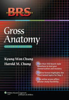 Paperback Gross Anatomy Book