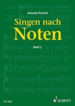 Paperback Singen Nach Noten 2: Vocal Studies Book