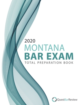 Paperback 2020 Montana Bar Exam Total Preparation Book