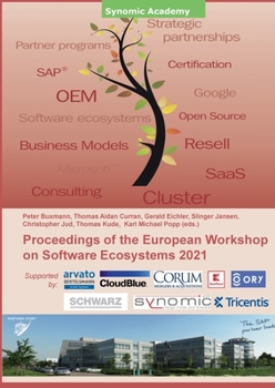 Paperback Proceedings of the European Workshop on Software Ecosystems 2021 Book