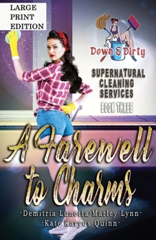 Paperback A Farewell to Charms: A Paranormal Mystery with a Slow Burn Romance Large Print Version [Large Print] Book