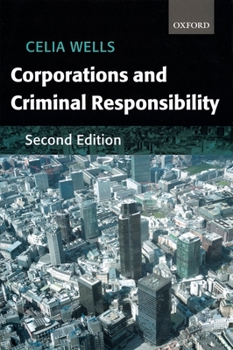 Paperback Corporations and Criminal Responsibility Book