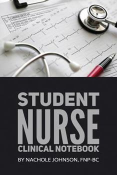 Paperback Student Nurse Clinical Notebook Book