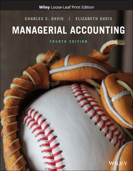 Loose Leaf Managerial Accounting Book