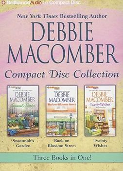 Audio CD Debbie Macomber Collection: Susannah's Garden, Back on Blossom Street, Twenty Wishes Book