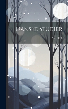 Hardcover Danske Studier [Danish] Book