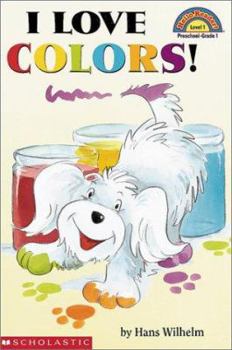 Paperback I Love Colors Book