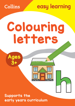 Collins Easy Learning Preschool – Colouring Alphabet Early Years Age 3+