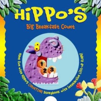 Hardcover Hippo's Big Breakfast Count Book