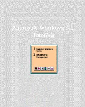 Learning to Use Windows Applications: Microsoft Windows 3.1 Introductory Concepts and Techniques