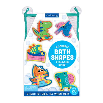 Misc. Rub-A-Dub Dinos Stickable Foam Bath Shapes Book