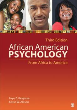 Paperback African American Psychology: From Africa to America Book