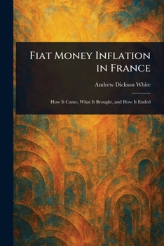 Paperback Fiat Money Inflation in France Book