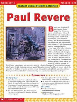 Paperback Instant Social Studies Activities: Paul Revere Book