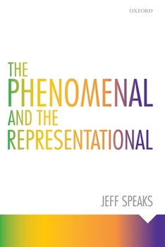 Paperback Phenomenal and the Representational Book