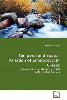 Paperback Temporal and Spatial Variation of Enterococci in Creeks Book