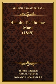 Paperback Histoire De Thomas More (1849) [French] Book