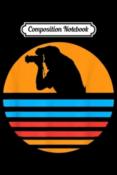 Composition Notebook: Vintage Retro Design Standing Take Photos Photographer  Journal/Notebook Blank Lined Ruled 6x9 100 Pages