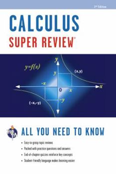 Paperback Calculus Super Review Book