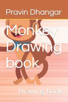 Paperback Monkey Drawing book: Drawing book