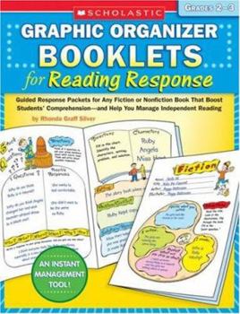 Paperback Graphic Organizer Booklets for Reading Response: Grades 2-3: Guided Response Packets for Any Fiction or Nonfiction Book That Boost Students' Comprehen Book