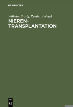 Hardcover Nierentransplantation [German] Book