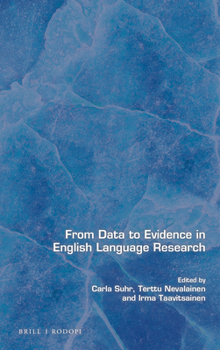 Hardcover From Data to Evidence in English Language Research Book