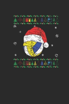 Ugly Christmas Volleyball: Graph Paper Notebook (6" x 9" - 120 pages) ~ Christmas Themed Notebook for Daily Journal, Diary, and Gift