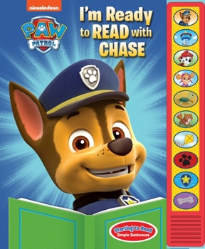 Paw Patrol - I'm Ready to Read with Chase Sound Book - Play-A-Sound - Pi Kids - Book  of the Paw Patrol