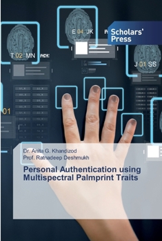 Paperback Personal Authentication using Multispectral Palmprint Traits Book