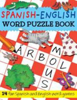 Paperback Spanish-English Word Puzzle Book