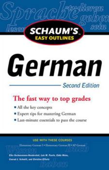 Schaum's Outline of German Grammar - Book  of the Schaum's Outline