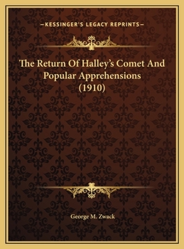 The Return Of Halley's Comet And Popular Apprehensions