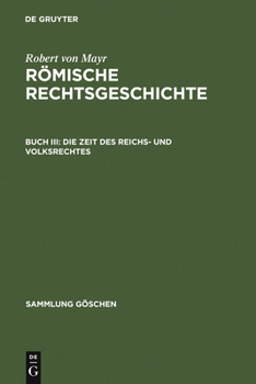 Hardcover Die Zeit des Reichs- und Volksrechtes [German] Book