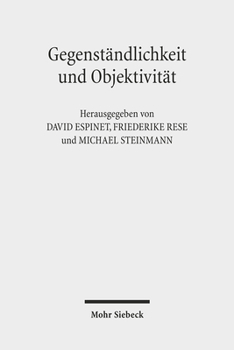 Paperback Gegenstandlichkeit Und Objektivitat [German] Book