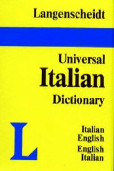 Paperback Langenscheidt Universal Dictionary Italian/English-English/Italian Book