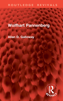 Hardcover Wolfhart Pannenberg Book