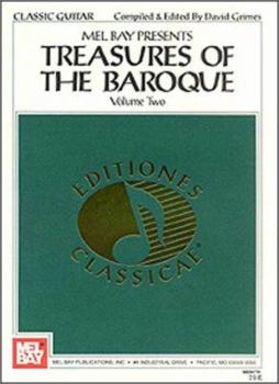 Hardcover Mel Bay Presents Treasures of the Baroque: A Collection of Music from Baroque Guitar and Lute Tablatures Book