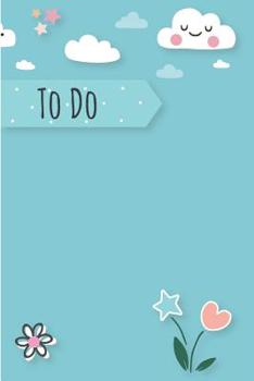 To Do: Cute Dot Grid Notebook 6 x 9 in 100 Pages