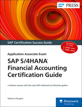 Paperback SAP S/4hana Financial Accounting Certification Guide: Application Associate Exam Book