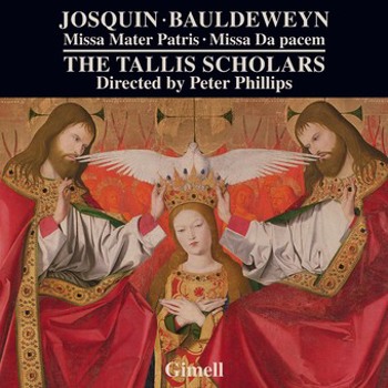 Music - CD Josquin/Bauldeweyn: Missa Mater Patris/Missa Da Pa Book