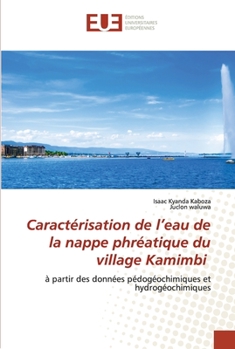 Paperback Caractérisation de l'eau de la nappe phréatique du village Kamimbi [French] Book
