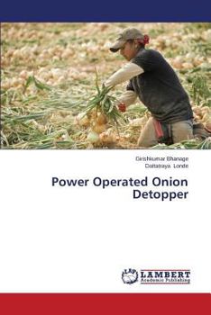 Paperback Power Operated Onion Detopper Book
