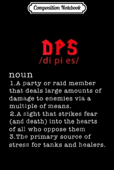 Composition Notebook: DPS  Journal/Notebook Blank Lined Ruled 6x9 100 Pages