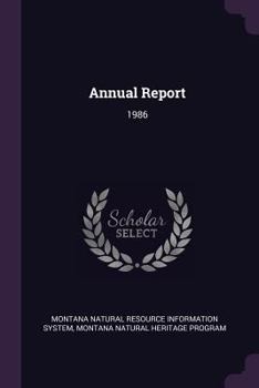 Paperback Annual Report: 1986 Book